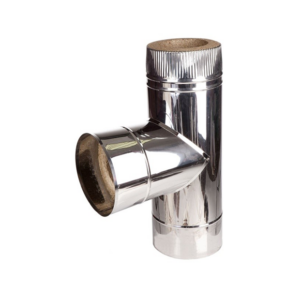 Тройник подключения 90° Нерж AISI430 0.5мм.